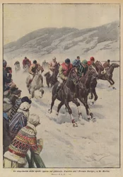 De eigenaardigheden van de sport, paardrijden op ijs